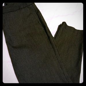 Tiny Plaid Crosshatch Career Pant Slacks